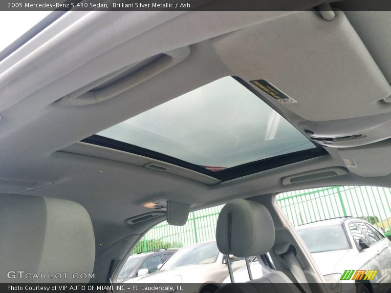 Brilliant Silver Metallic / Ash 2005 Mercedes-Benz S 430 Sedan