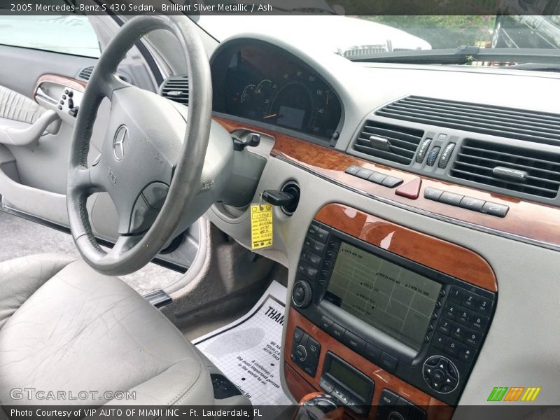 Brilliant Silver Metallic / Ash 2005 Mercedes-Benz S 430 Sedan