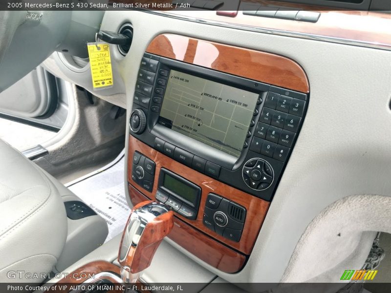 Brilliant Silver Metallic / Ash 2005 Mercedes-Benz S 430 Sedan