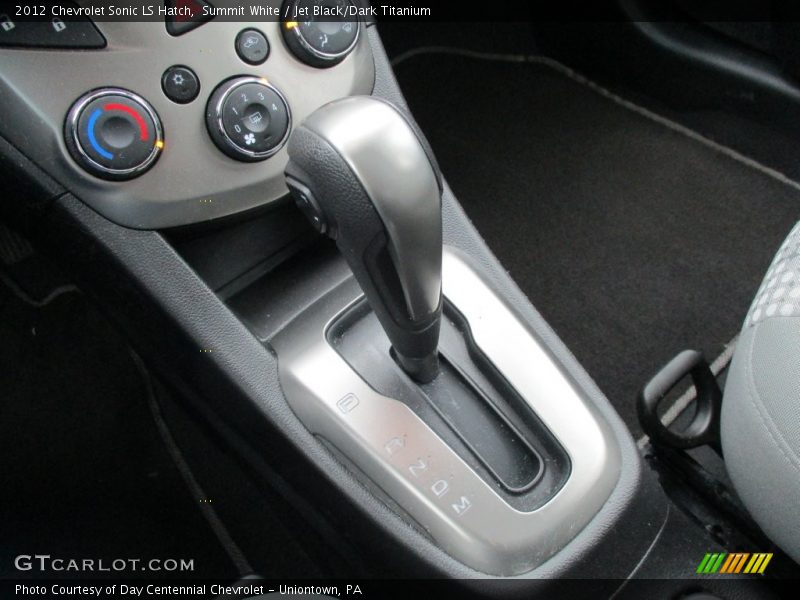 Summit White / Jet Black/Dark Titanium 2012 Chevrolet Sonic LS Hatch