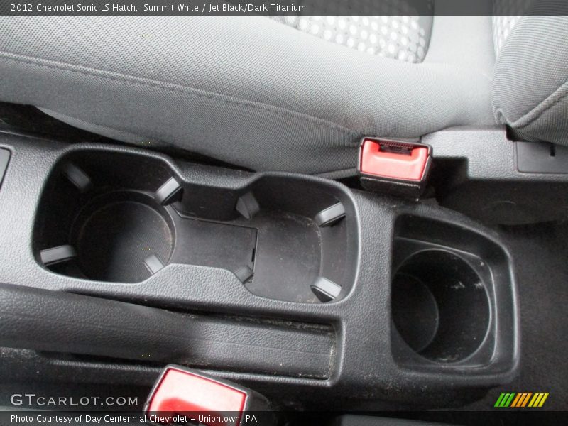 Summit White / Jet Black/Dark Titanium 2012 Chevrolet Sonic LS Hatch