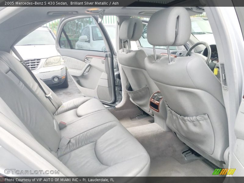 Brilliant Silver Metallic / Ash 2005 Mercedes-Benz S 430 Sedan