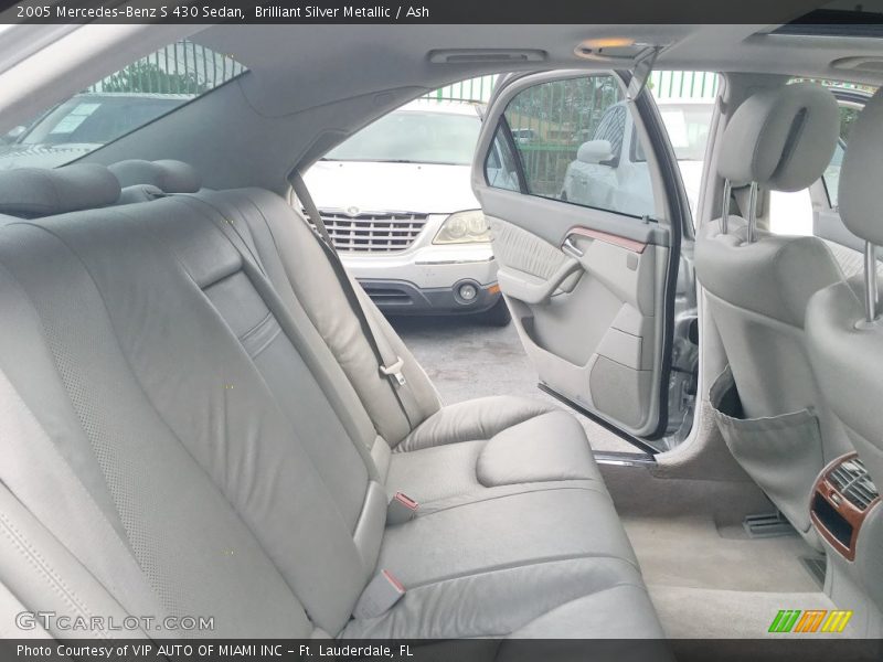 Brilliant Silver Metallic / Ash 2005 Mercedes-Benz S 430 Sedan