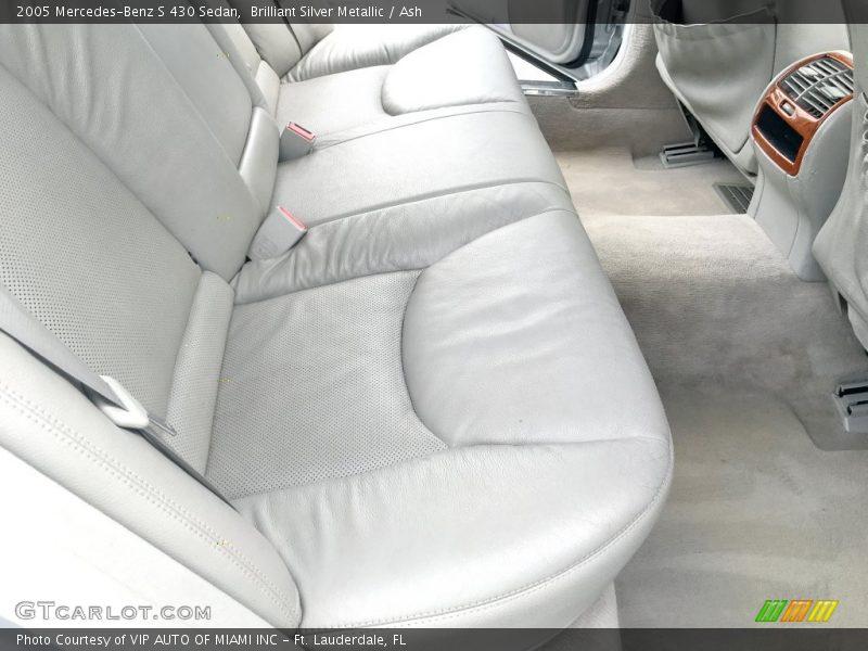 Brilliant Silver Metallic / Ash 2005 Mercedes-Benz S 430 Sedan