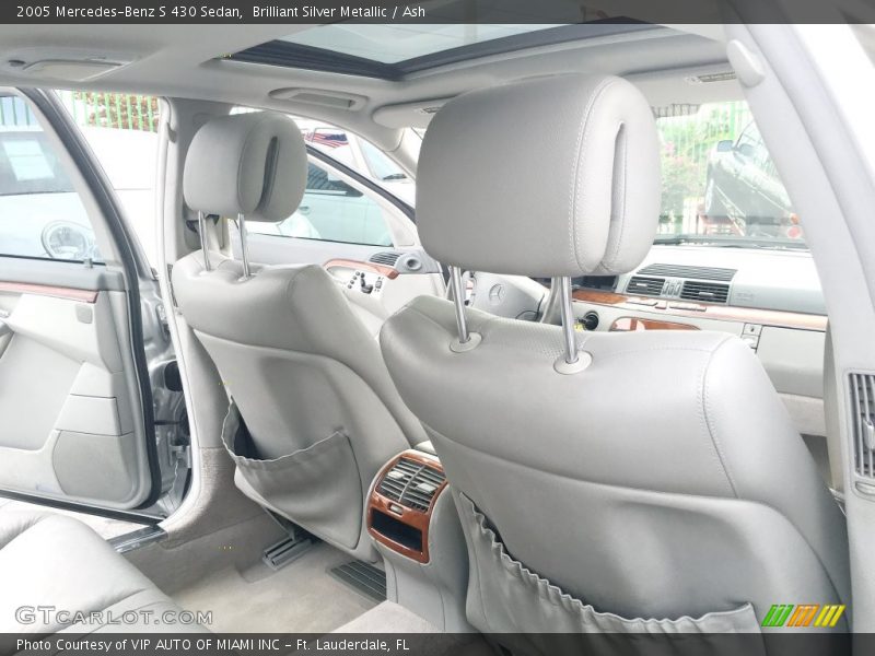 Brilliant Silver Metallic / Ash 2005 Mercedes-Benz S 430 Sedan