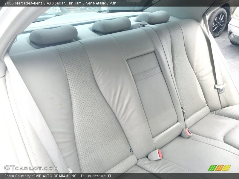 Brilliant Silver Metallic / Ash 2005 Mercedes-Benz S 430 Sedan