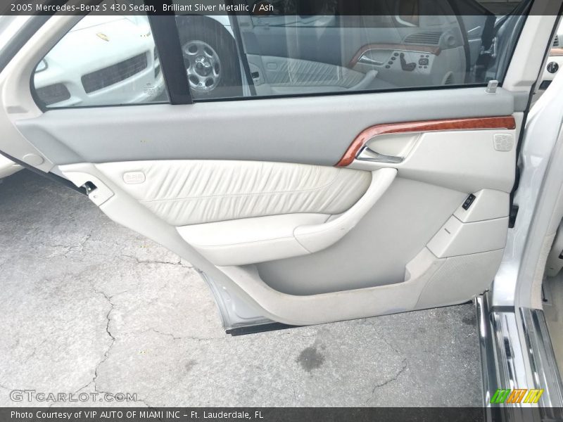 Brilliant Silver Metallic / Ash 2005 Mercedes-Benz S 430 Sedan