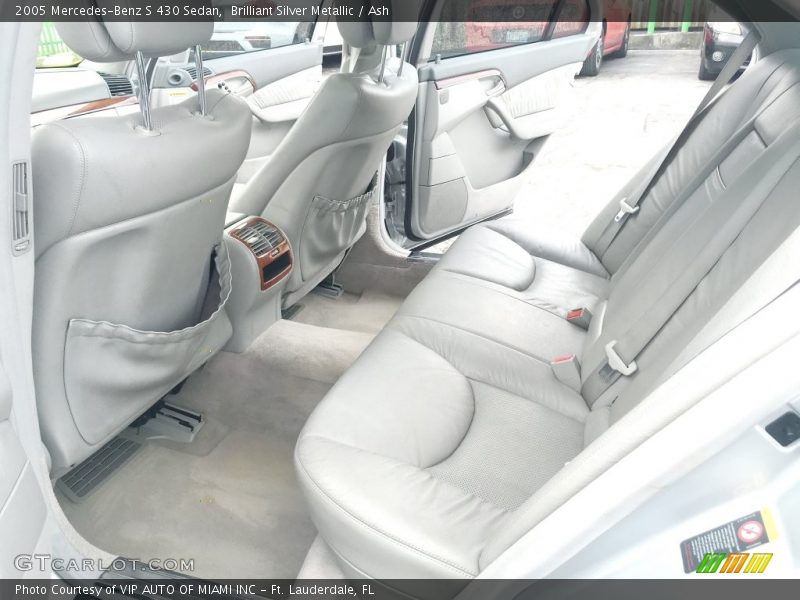 Brilliant Silver Metallic / Ash 2005 Mercedes-Benz S 430 Sedan