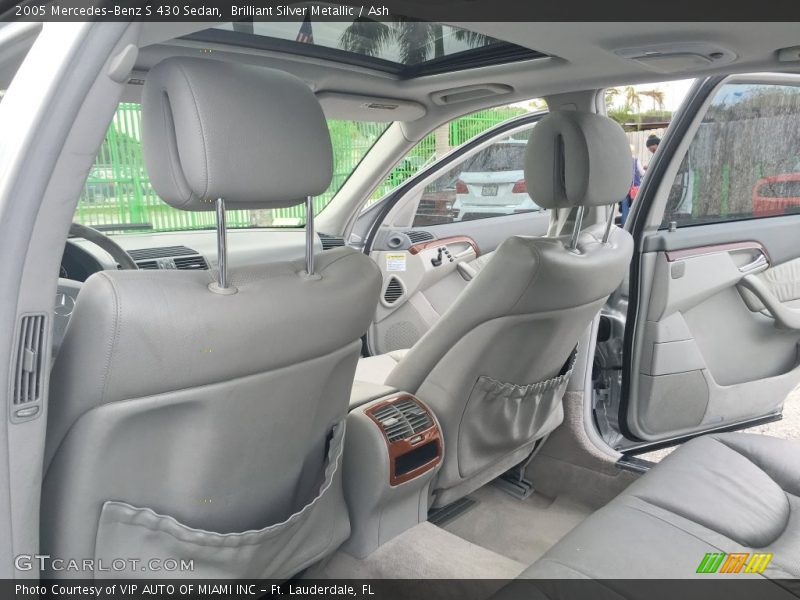 Brilliant Silver Metallic / Ash 2005 Mercedes-Benz S 430 Sedan