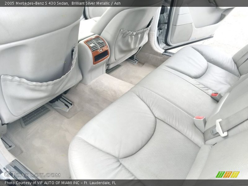Brilliant Silver Metallic / Ash 2005 Mercedes-Benz S 430 Sedan