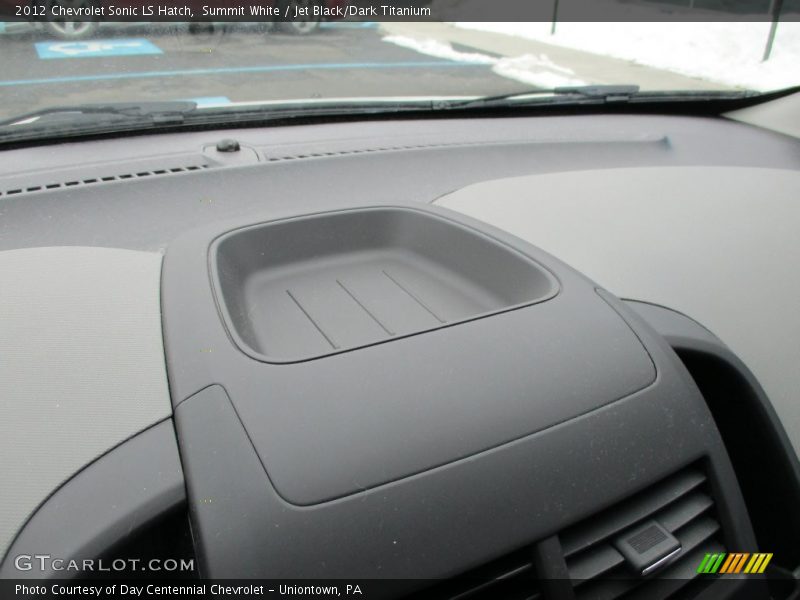 Summit White / Jet Black/Dark Titanium 2012 Chevrolet Sonic LS Hatch