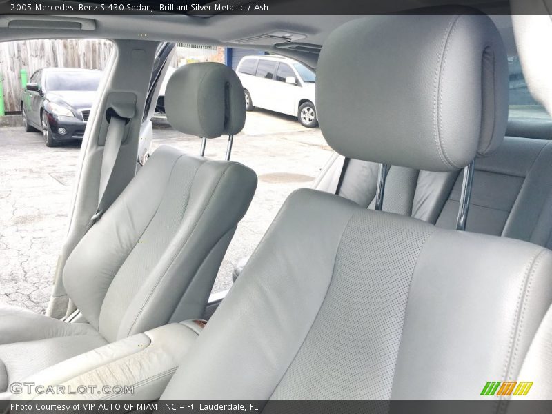 Brilliant Silver Metallic / Ash 2005 Mercedes-Benz S 430 Sedan