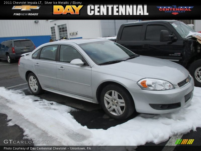 Silver Ice Metallic / Ebony 2011 Chevrolet Impala LT