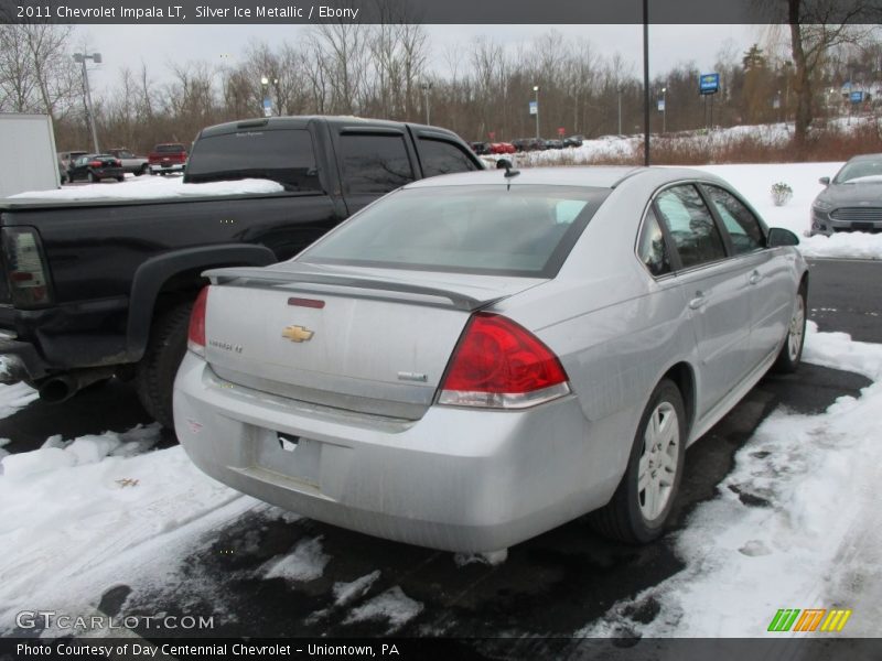 Silver Ice Metallic / Ebony 2011 Chevrolet Impala LT