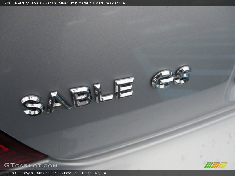 Silver Frost Metallic / Medium Graphite 2005 Mercury Sable GS Sedan