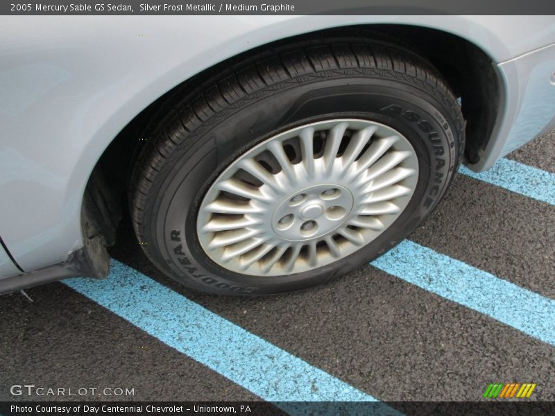 Silver Frost Metallic / Medium Graphite 2005 Mercury Sable GS Sedan
