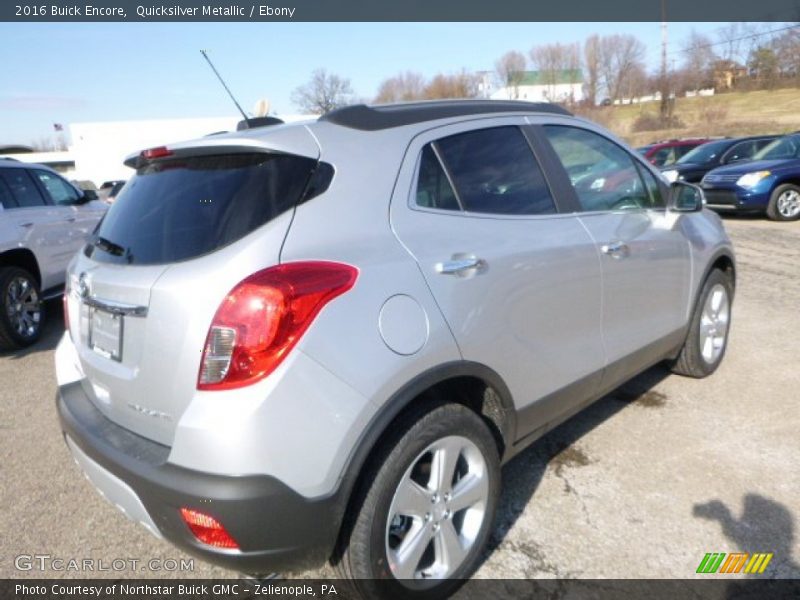 Quicksilver Metallic / Ebony 2016 Buick Encore