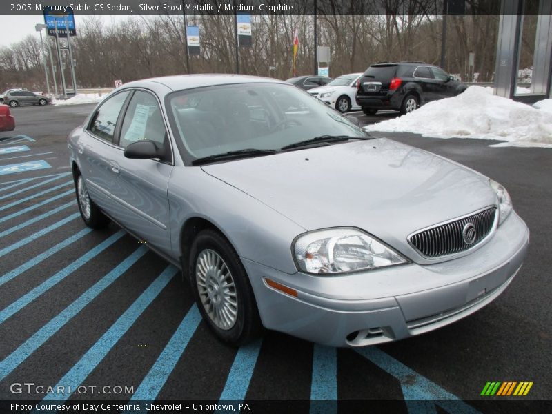 Silver Frost Metallic / Medium Graphite 2005 Mercury Sable GS Sedan
