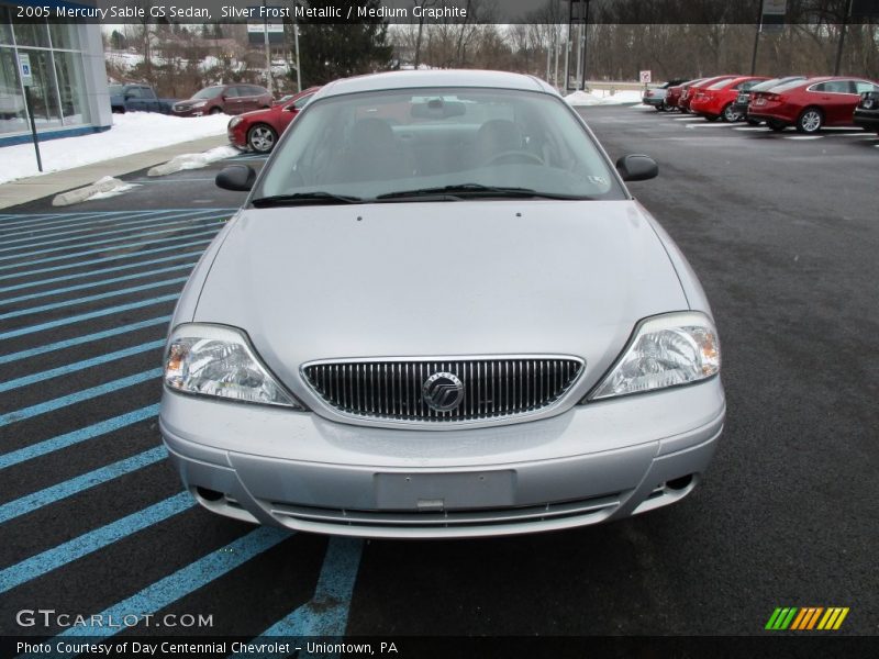 Silver Frost Metallic / Medium Graphite 2005 Mercury Sable GS Sedan