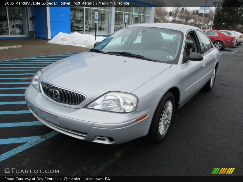 Silver Frost Metallic / Medium Graphite 2005 Mercury Sable GS Sedan