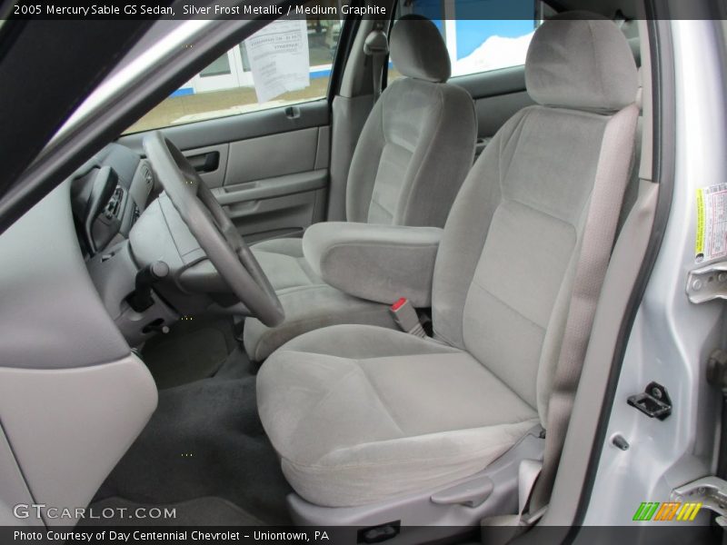 Silver Frost Metallic / Medium Graphite 2005 Mercury Sable GS Sedan