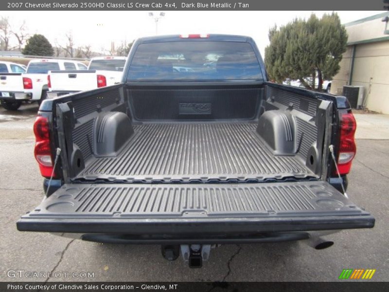 Dark Blue Metallic / Tan 2007 Chevrolet Silverado 2500HD Classic LS Crew Cab 4x4