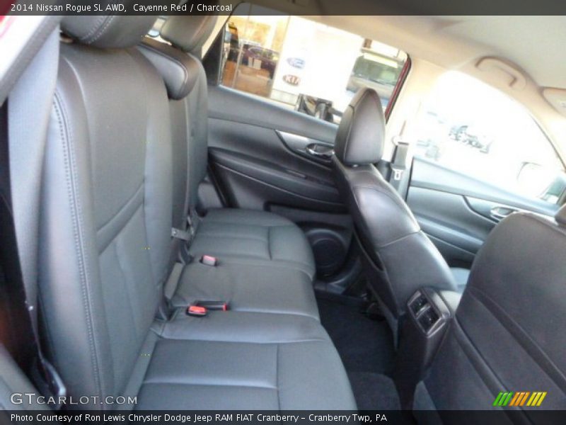 Cayenne Red / Charcoal 2014 Nissan Rogue SL AWD