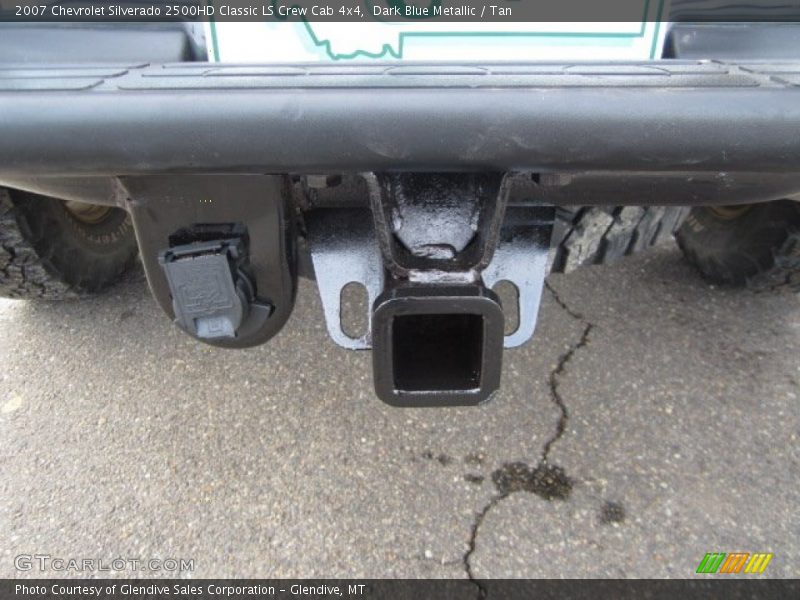 Dark Blue Metallic / Tan 2007 Chevrolet Silverado 2500HD Classic LS Crew Cab 4x4