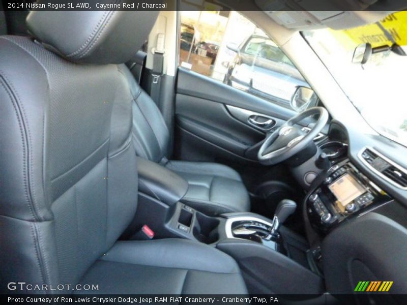 Cayenne Red / Charcoal 2014 Nissan Rogue SL AWD