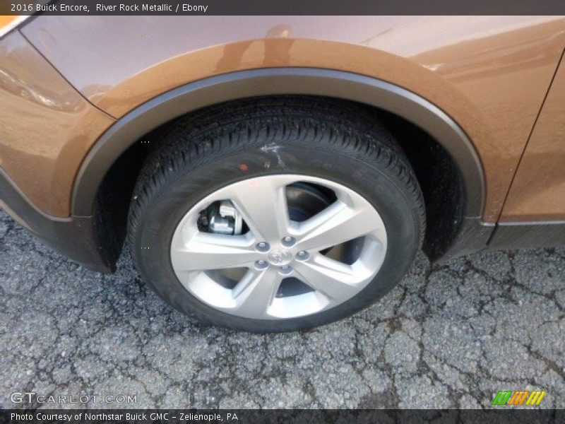 River Rock Metallic / Ebony 2016 Buick Encore