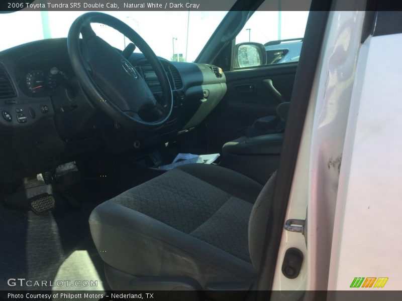 Natural White / Dark Gray 2006 Toyota Tundra SR5 Double Cab