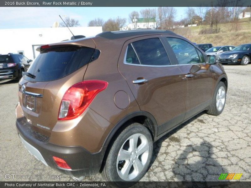 River Rock Metallic / Ebony 2016 Buick Encore