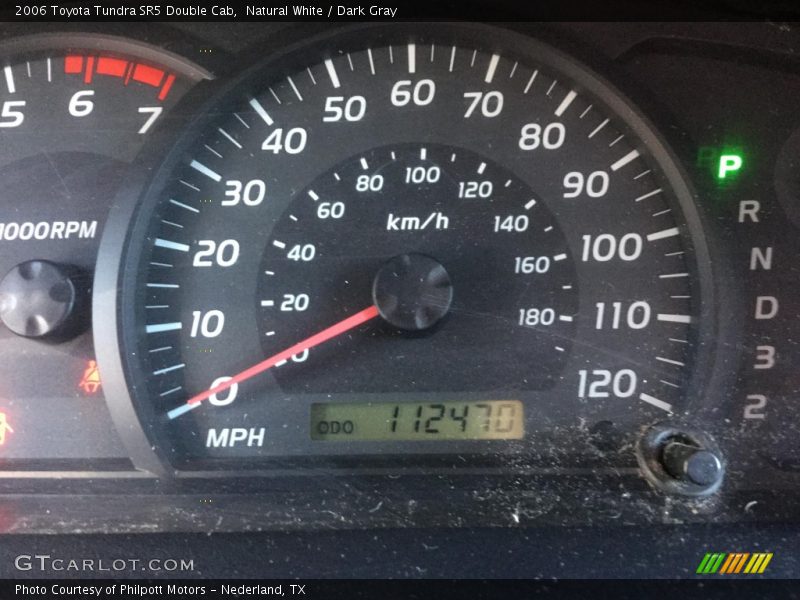 Natural White / Dark Gray 2006 Toyota Tundra SR5 Double Cab