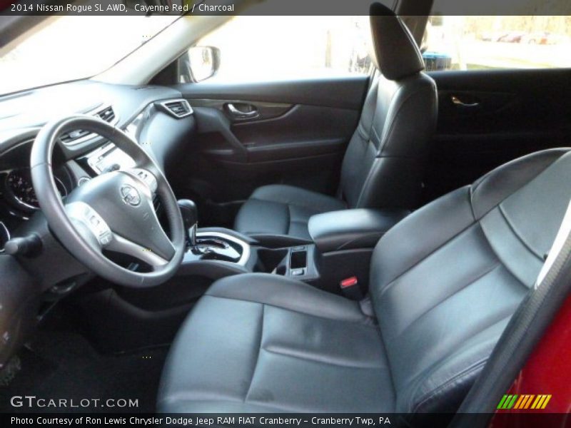 Cayenne Red / Charcoal 2014 Nissan Rogue SL AWD