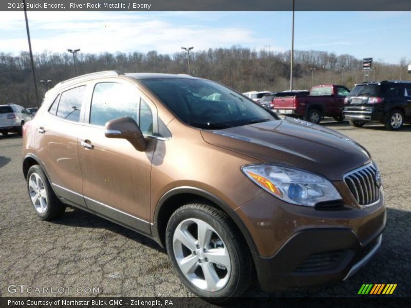 River Rock Metallic / Ebony 2016 Buick Encore