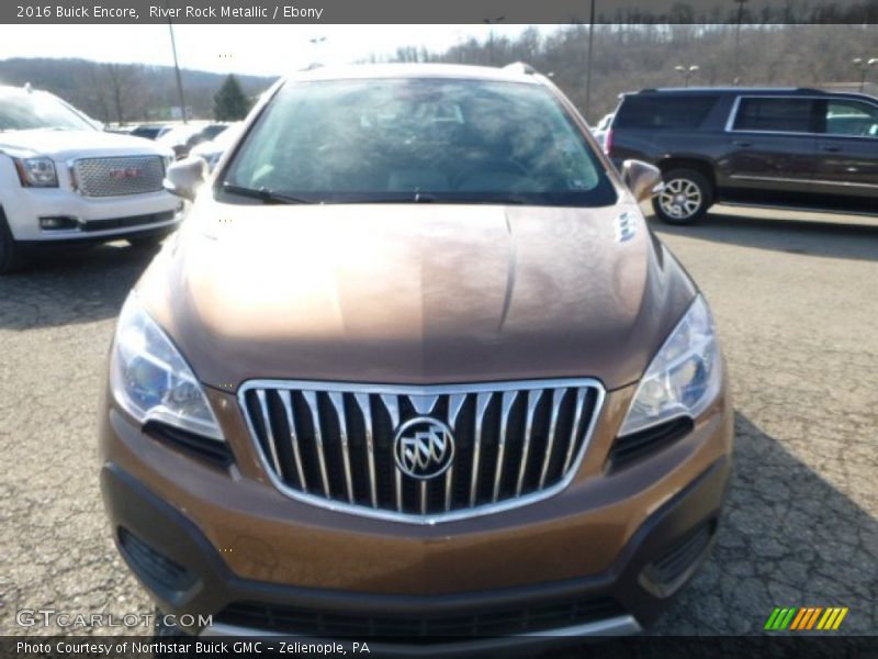 River Rock Metallic / Ebony 2016 Buick Encore
