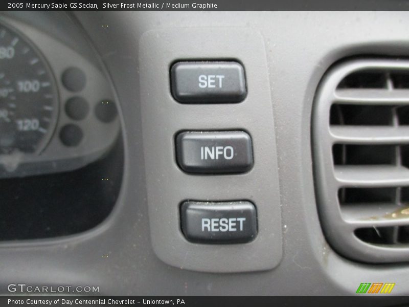 Silver Frost Metallic / Medium Graphite 2005 Mercury Sable GS Sedan