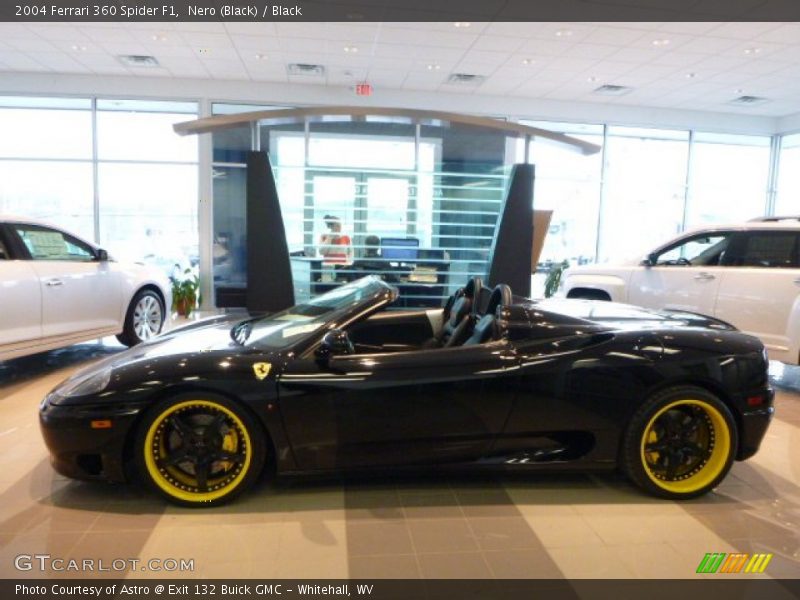 Nero (Black) / Black 2004 Ferrari 360 Spider F1