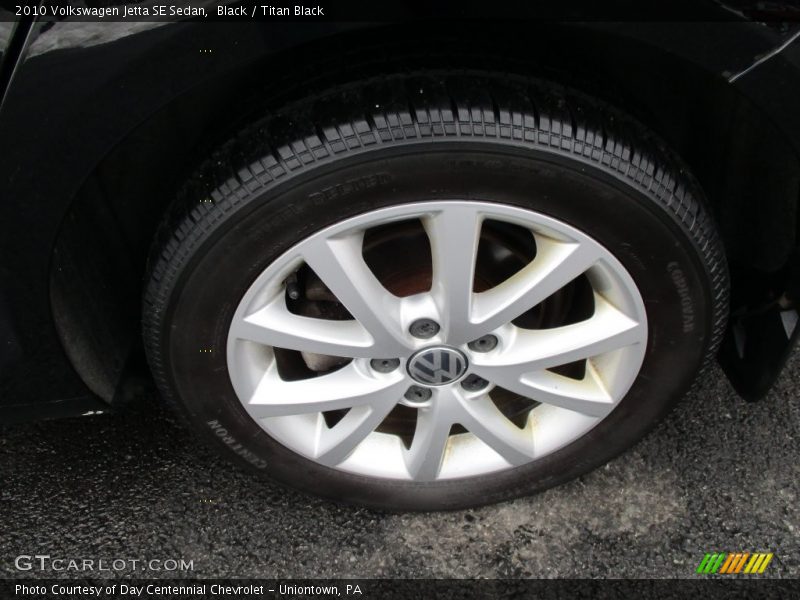 Black / Titan Black 2010 Volkswagen Jetta SE Sedan