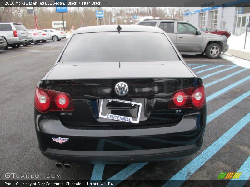 Black / Titan Black 2010 Volkswagen Jetta SE Sedan