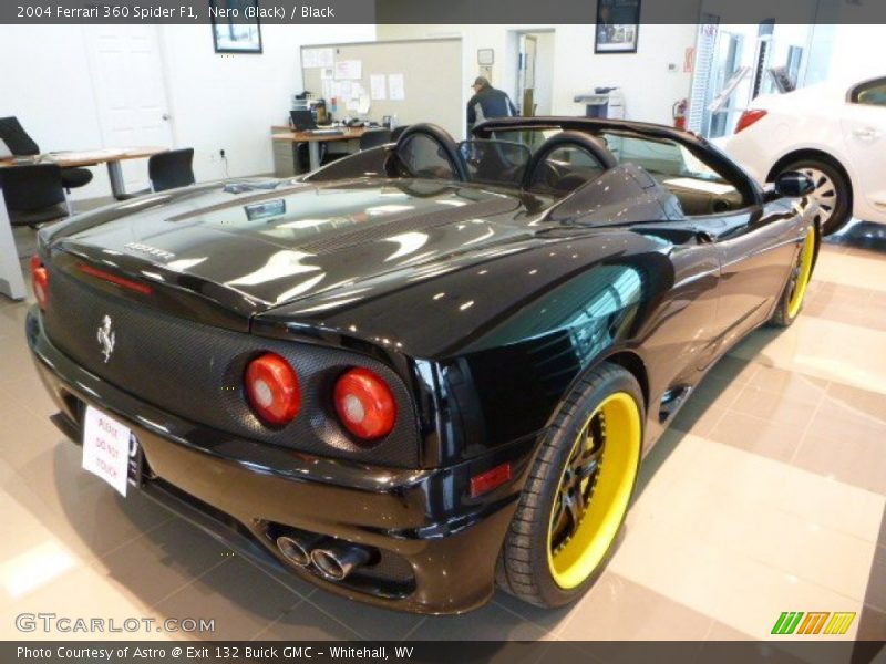 Nero (Black) / Black 2004 Ferrari 360 Spider F1