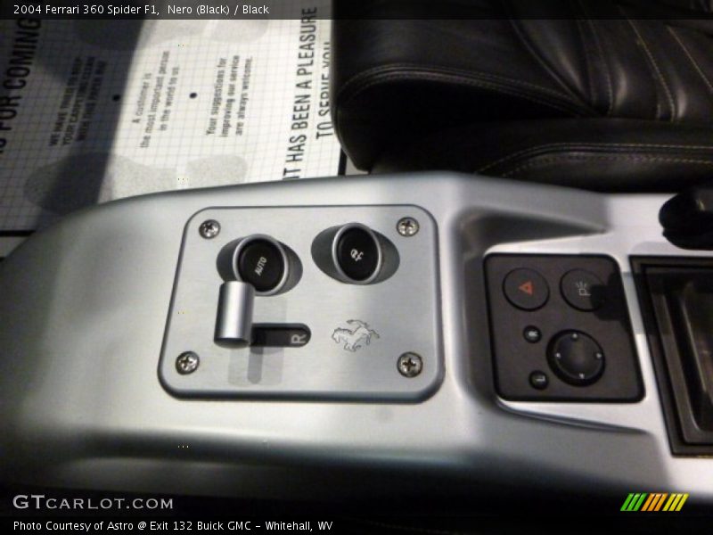 Nero (Black) / Black 2004 Ferrari 360 Spider F1