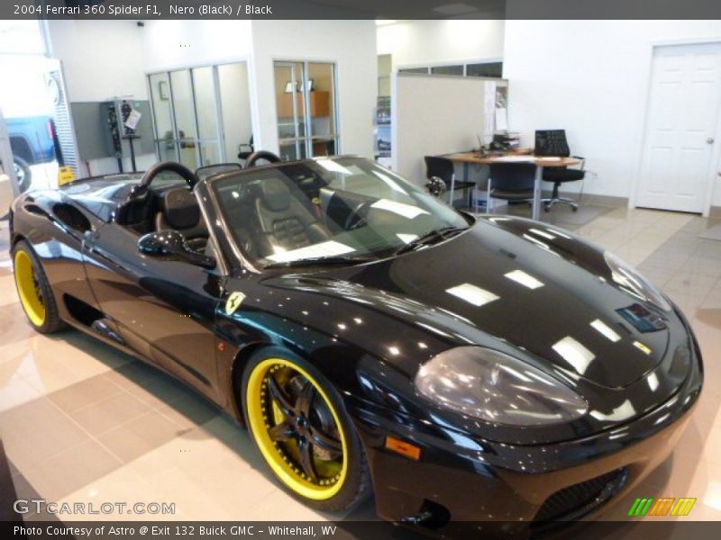Nero (Black) / Black 2004 Ferrari 360 Spider F1