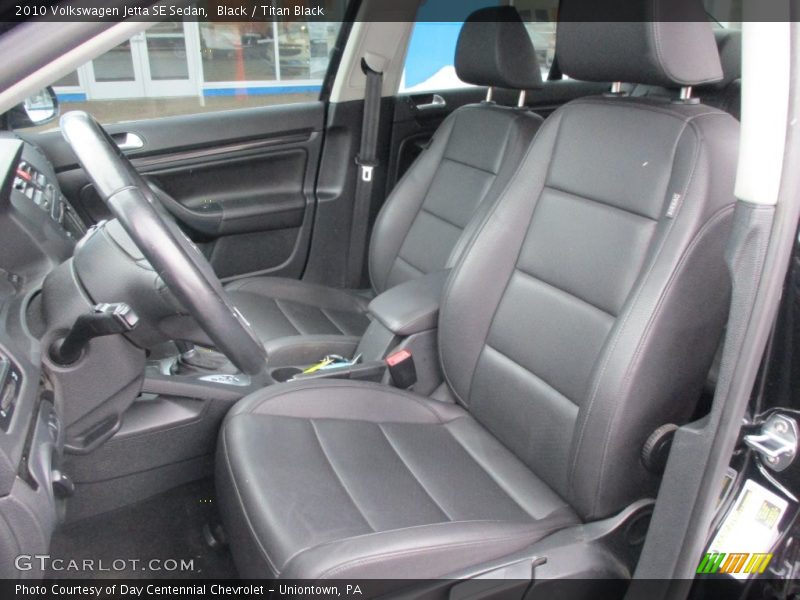 Black / Titan Black 2010 Volkswagen Jetta SE Sedan