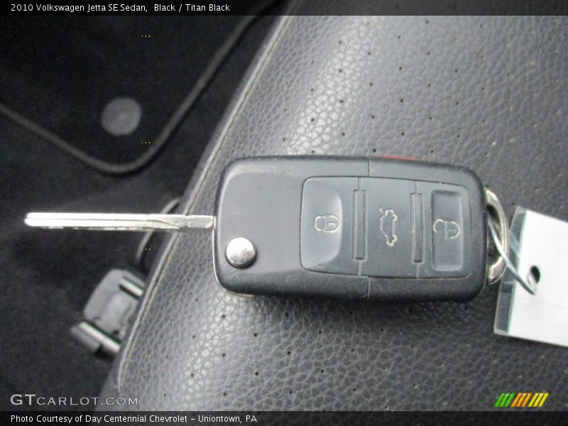 Black / Titan Black 2010 Volkswagen Jetta SE Sedan