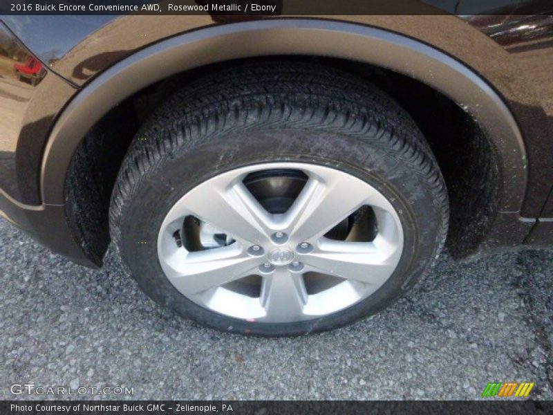 Rosewood Metallic / Ebony 2016 Buick Encore Convenience AWD