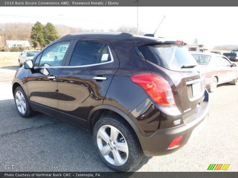 Rosewood Metallic / Ebony 2016 Buick Encore Convenience AWD