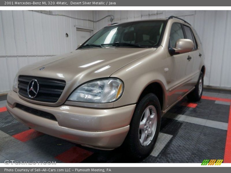 Desert Silver Metallic / Java 2001 Mercedes-Benz ML 320 4Matic