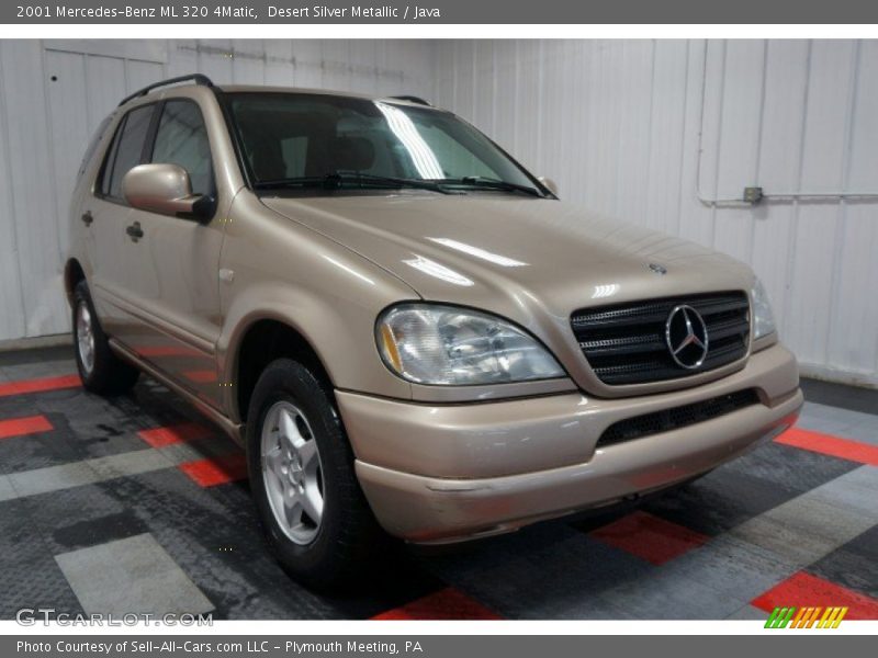 Desert Silver Metallic / Java 2001 Mercedes-Benz ML 320 4Matic