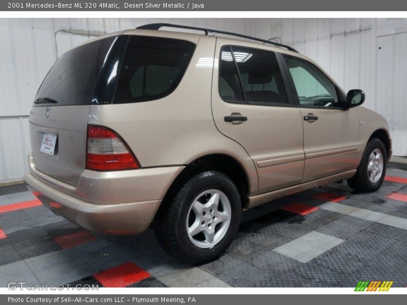 Desert Silver Metallic / Java 2001 Mercedes-Benz ML 320 4Matic